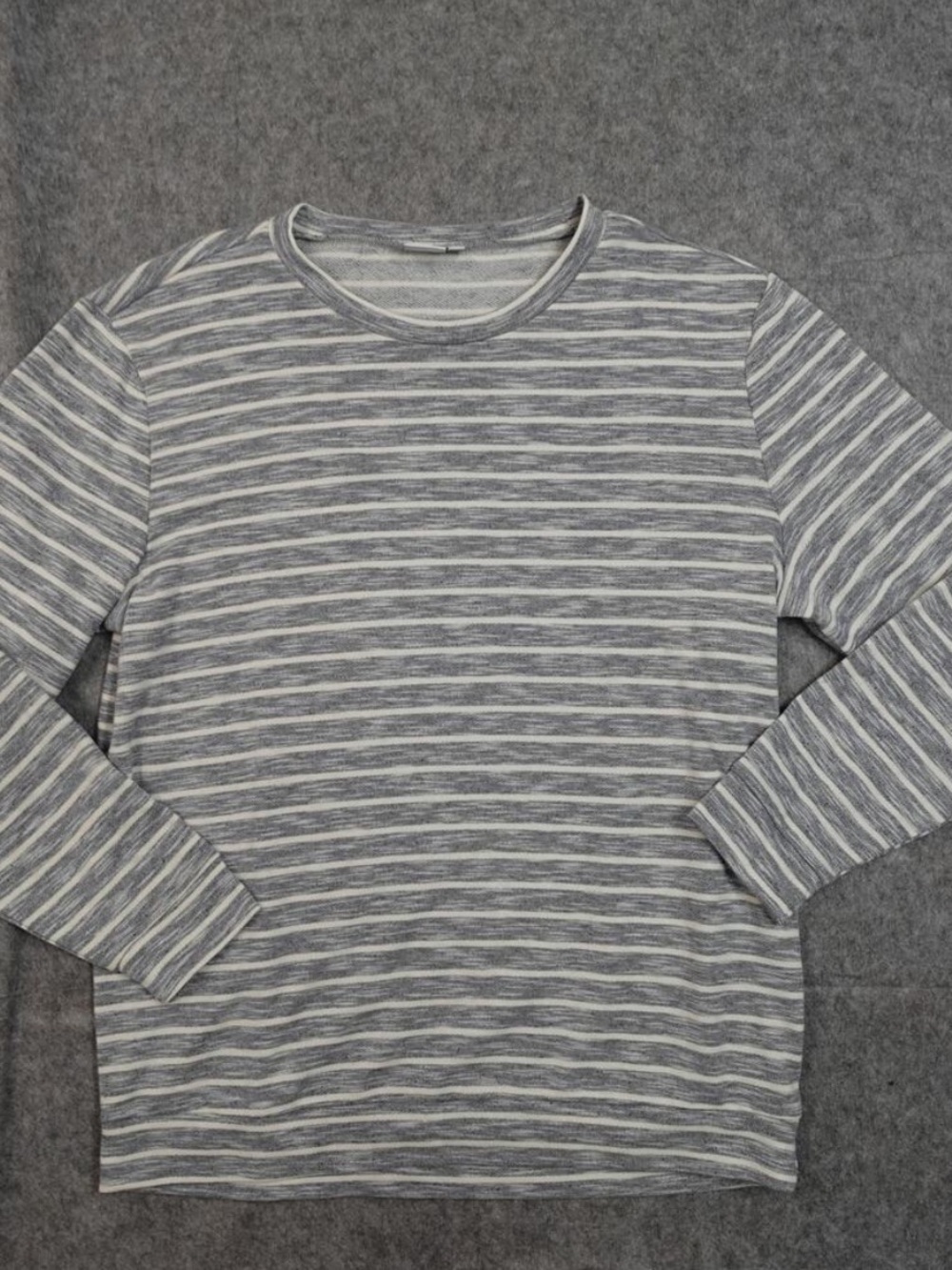 Onia Sweatshirt Mens Small Pullover Crew Neck Striped Knit Jumper Sweater
